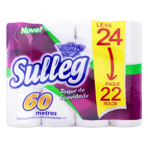 P HIG SULLEG F SIMPLES 60M L24 P22 NEUTRO - SULLEG