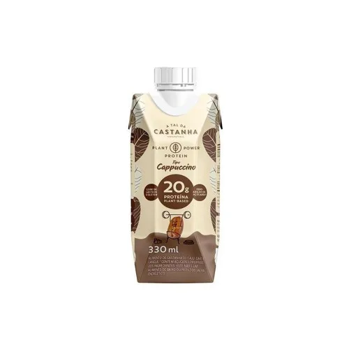 Bebida Castanha Cappuccino A Tal Da Castanha 330ml - A TAL DA CASTANHA - Bebidas