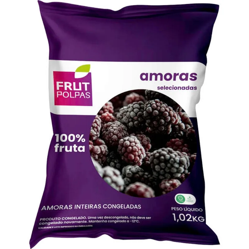 Amora Frut Polpas Congelada 1,02kg