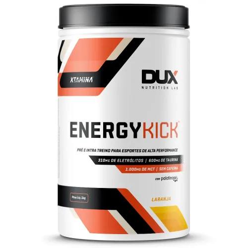 Energykick Sabor Laranja 1kg Dux - DUX NUTRITION - Suplementos