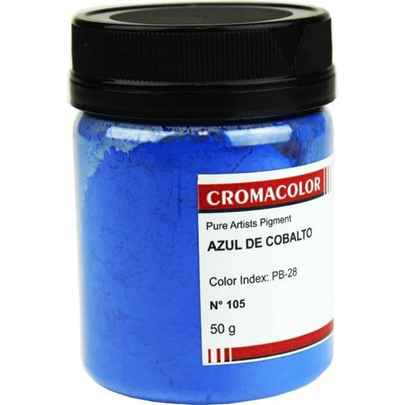 Pigmento Artístico Cromacolor 105 Azul Cobalto 50G