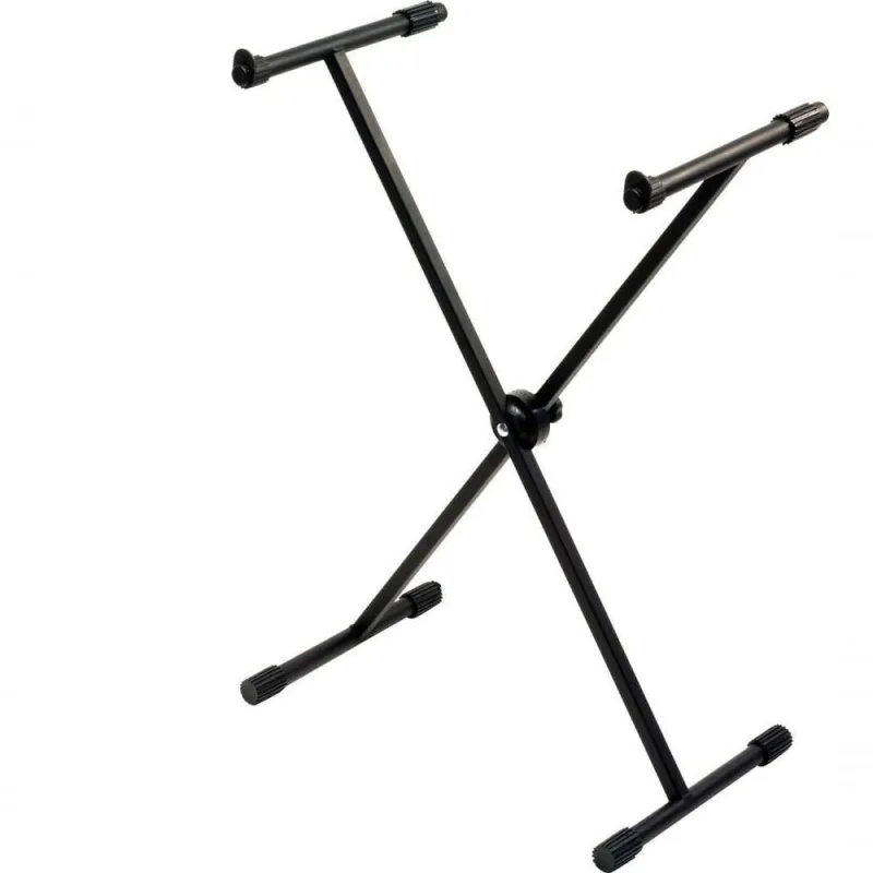 Suporte em X para Teclado Musical X20 Ajustável em Metal Preto Ibox - IBOX - Câmeras E Drones