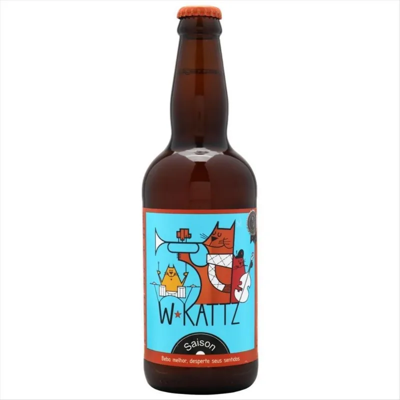 Cerveja Saison Ale W Kattz Garrafa 500ml
