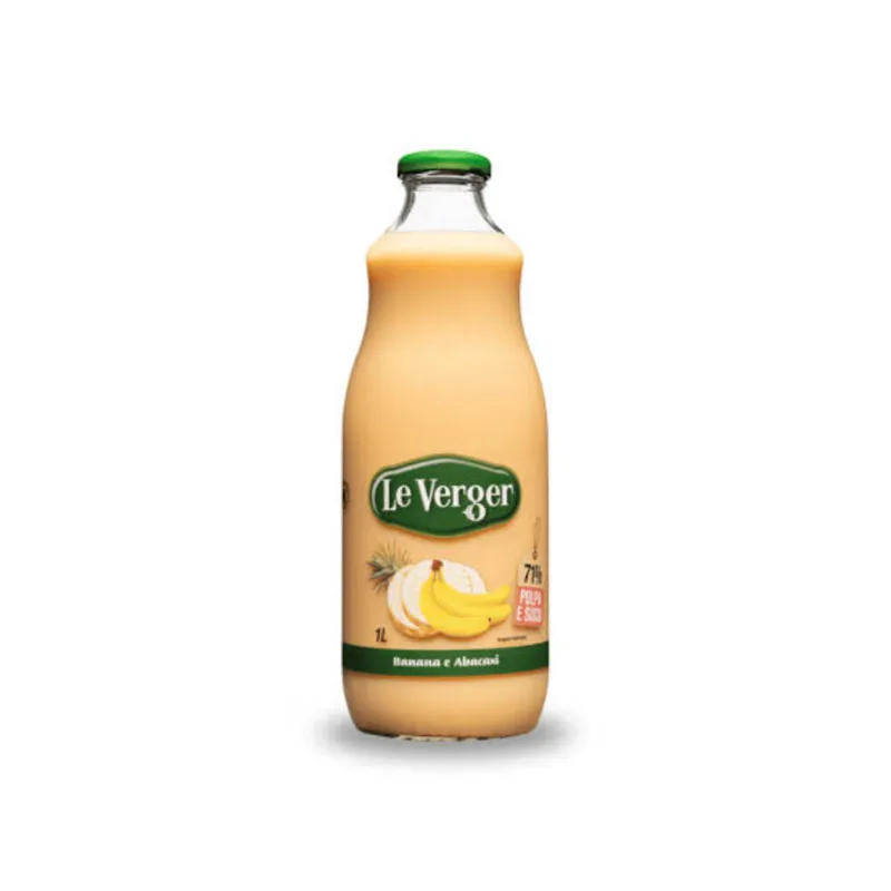 Suco Misto Le verger Banana com Abacaxi e Maçã 1 Litro