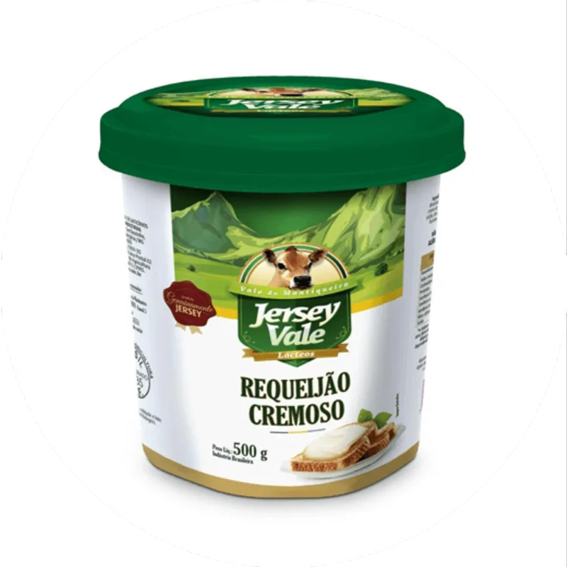 Requeijão Cremoso Jersey Vale Pote 500g