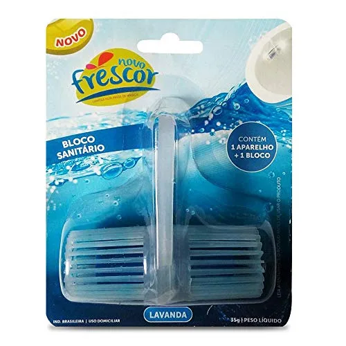 Bastao Ap Bloco Sanitario Novo Frescor 35g Lavanda - NOVO FRESCOR