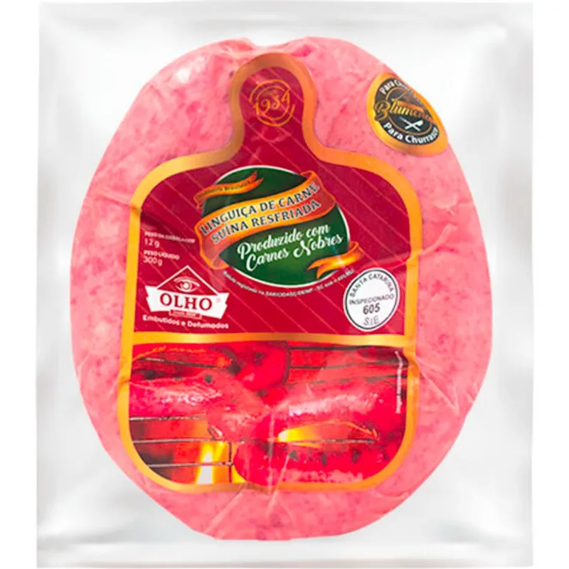 Linguiça Blumenau Olho Resfriada Churrasco 300g