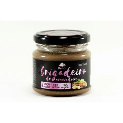 Brigadeiro De Amendoim 130g Benni - BENNI - Mercearia