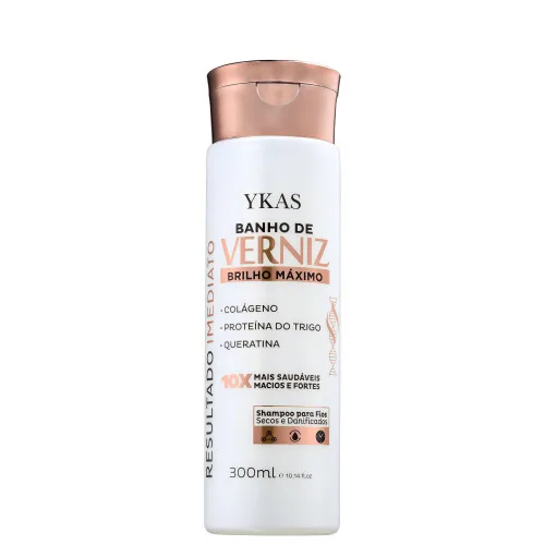 Sh Ykas Banho De Verniz 300ml - YKAS - Higiene E Beleza