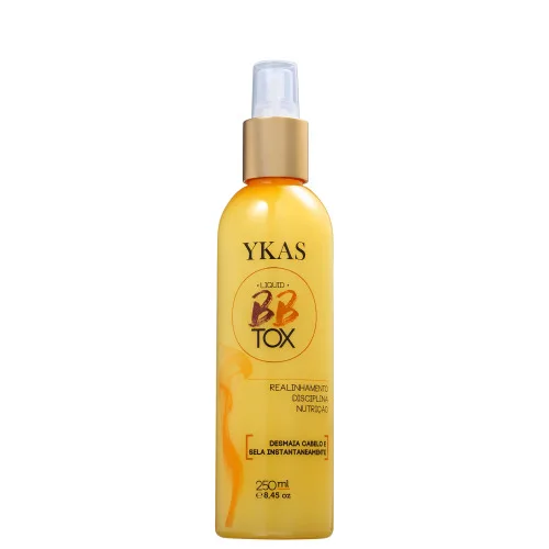 Mascara Ykas Bbtox Desmaia Cabelo 250ml - YKAS - Higiene E Beleza