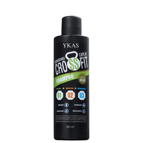 Sh Ykas Crossfit 300ml - YKAS - Higiene E Beleza