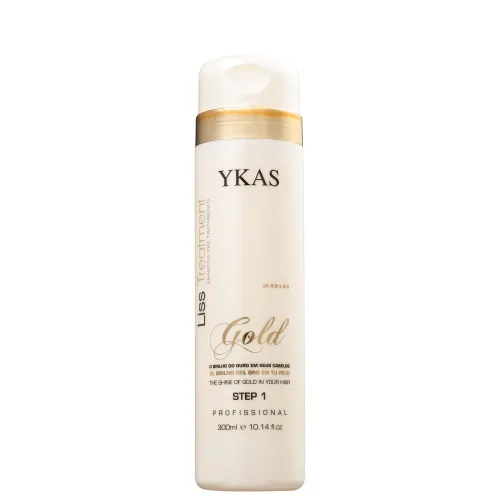Creme Ykas Escova Prog Gold Passo1 300ml - YKAS - Higiene E Beleza