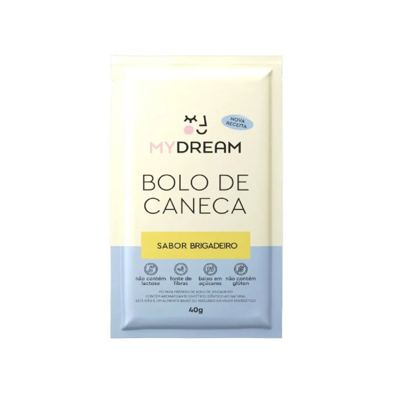 Mistura Para Bolo De Caneca Brigadeiro Mydream 40g - Não Informado - Mercearia
