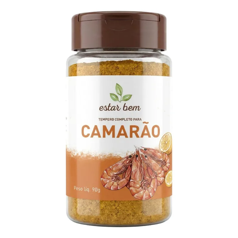 Tempero Completo para Camarão Estar Bem 90g