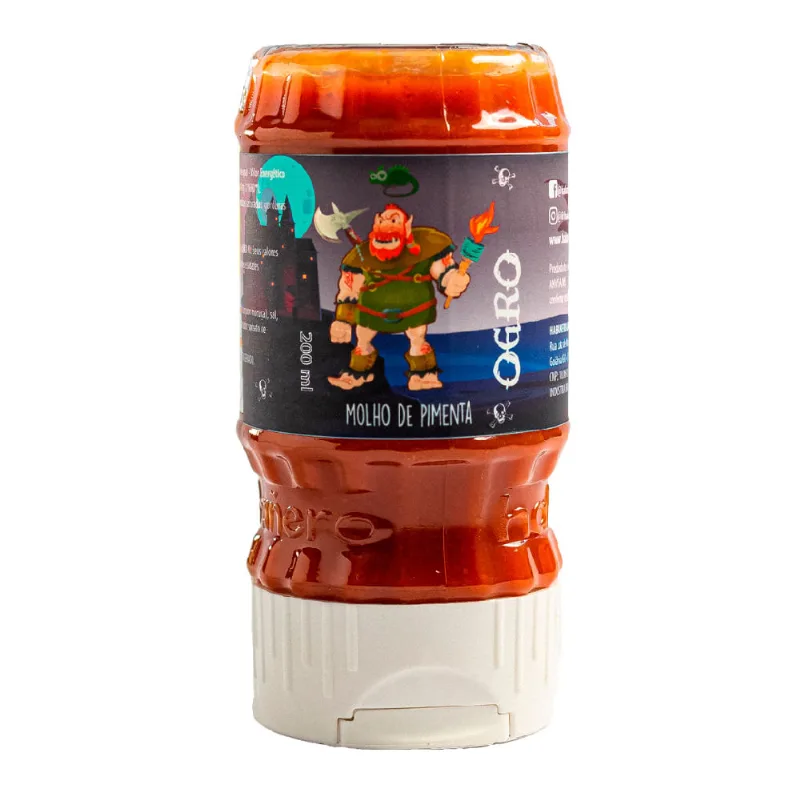 Molho de Pimenta Habanero Ogro 200ml