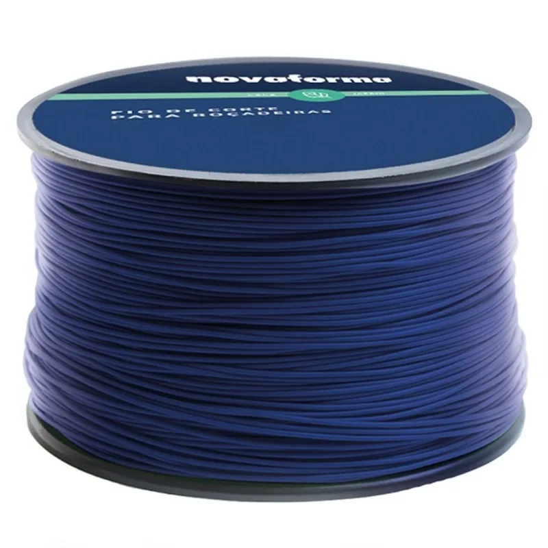 Fio De Corte P/ Roçadeira Redondo 2,4Mm 50M - Novaforma