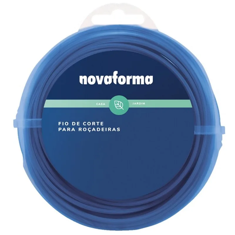 Fio De Corte P/ Roçadeira Quadrado 2,6Mm 30M - Novaforma