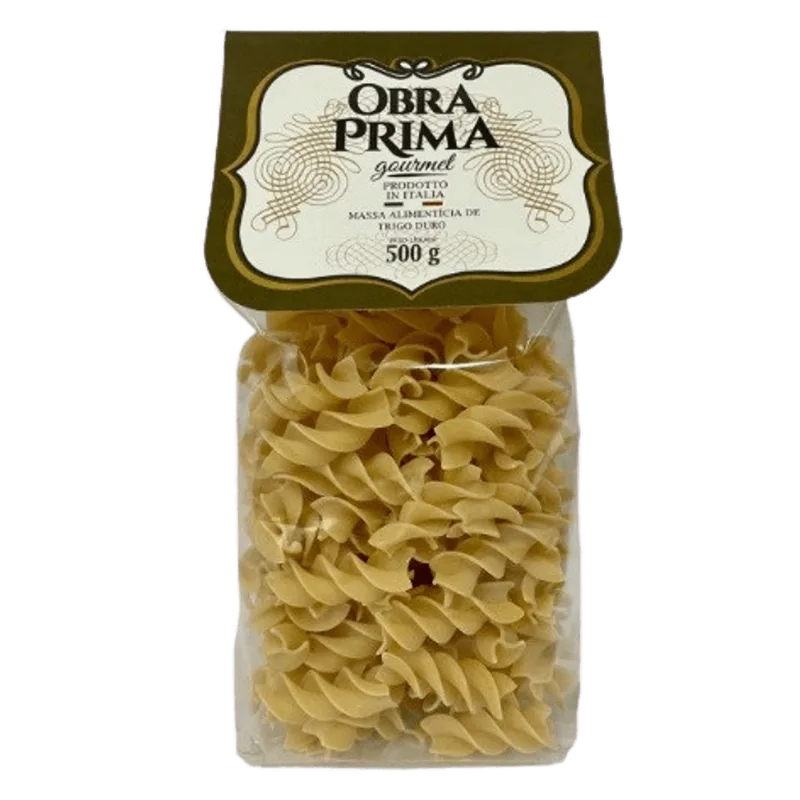 Massa Fusilloni Obra Prima Gourmet Italiana 500g