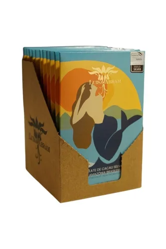 BARRA DE CHOCOLATE LUISA ABRAM 70% COM CUPUAÇU - Não Informado - Mercearia