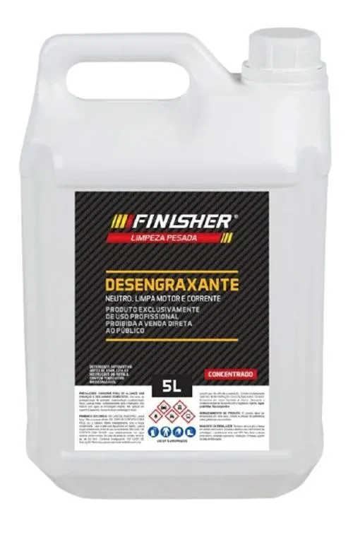 Desengraxante Neutro Limpa Motor E Corrente 5l Finisher
