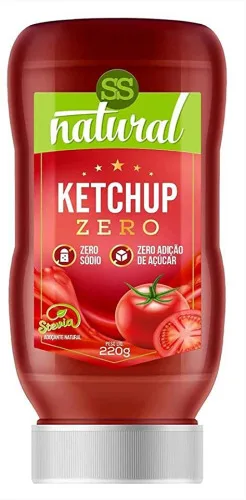 Ketchup Ss Natural 220g Zero - SS NATURAL - Mercearia