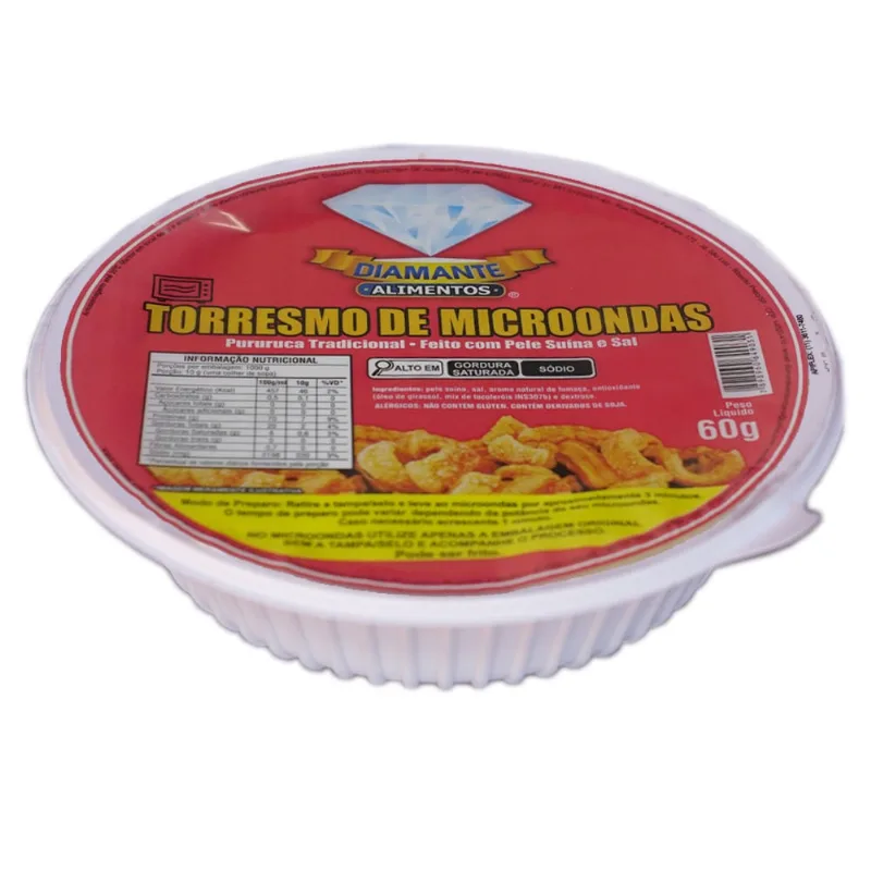 Torresmo Microondas Diamante 100g