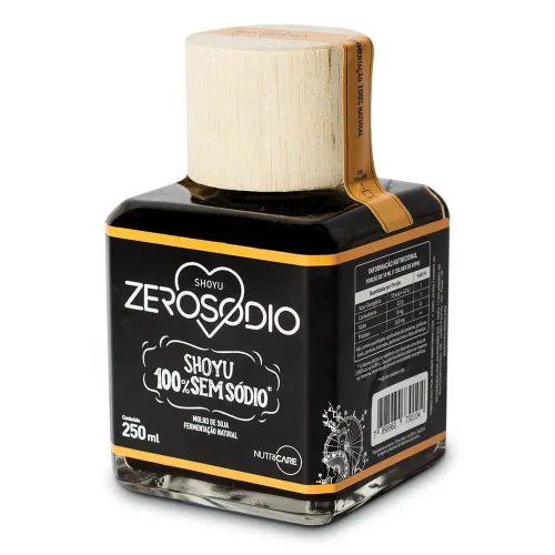 MOLHO SHOYU NUTRICARE 250ML ZERO SÓDIO - NUTRICARE