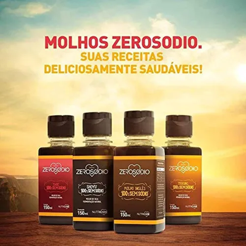 Molho Shoyu Nutricare 150ml Zero Sodio - NUTRICARE
