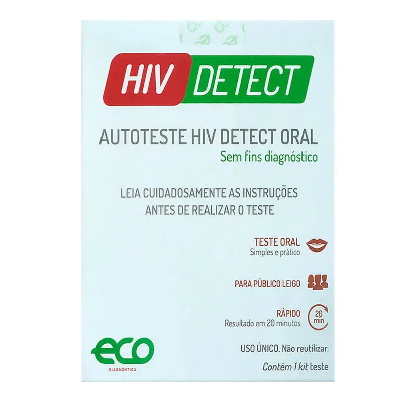 Autoteste HIV Detect Oral 1 Unidade