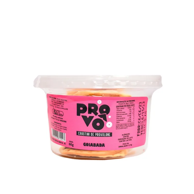 Crostini Provolone Provo 60g Goiabada
