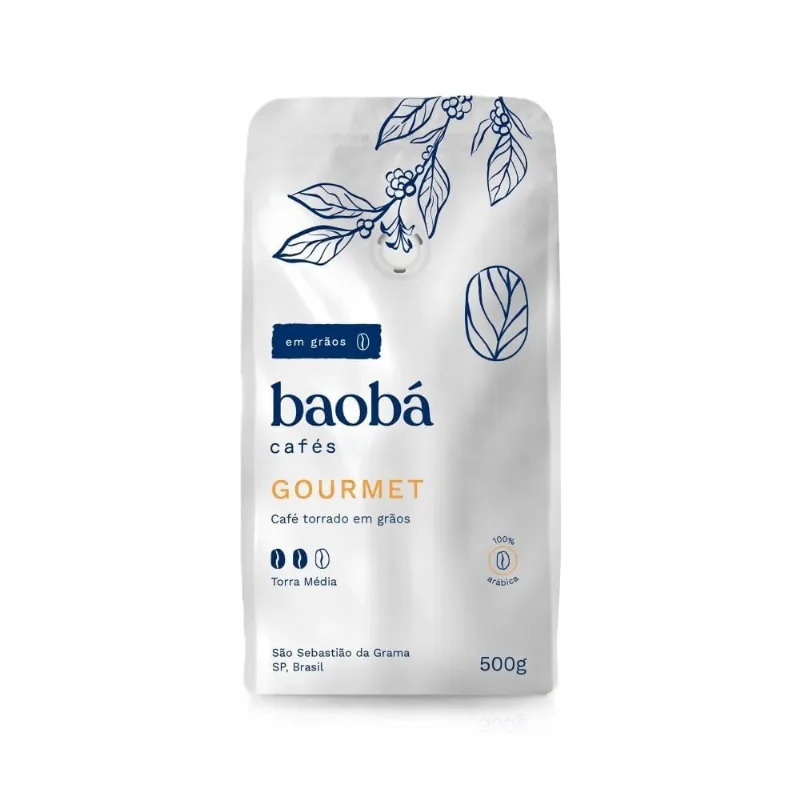 Café Baobá Gourmet em grãos 500 g