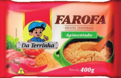 Farofa Pronta Da Terrinha Apimentada 400g Und - DA TERRINHA