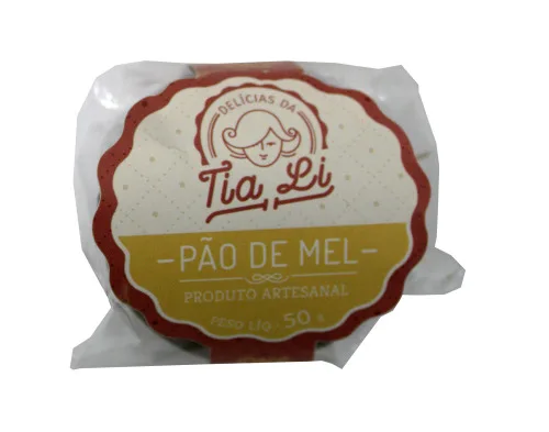Pao De Mel C/doce De Leite Tia Li 50g - Mercearia