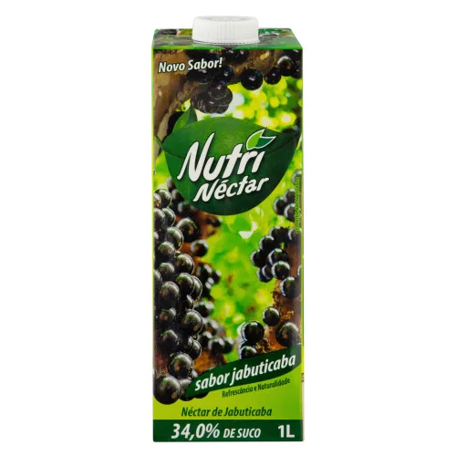 NÉCTAR JABUTICABA NUTRINÉCTAR CAIXA 1L - NUTRINÉCTAR