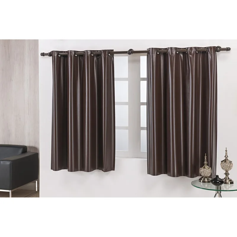 Cortina Corta Luz Com Blackout Tabaco 2,20M X 1,30M