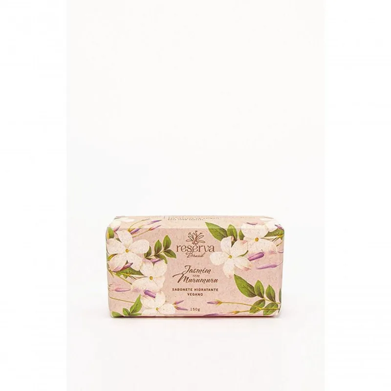 Sabonete Barra Vegano Jasmim Com Murumuru 150g
