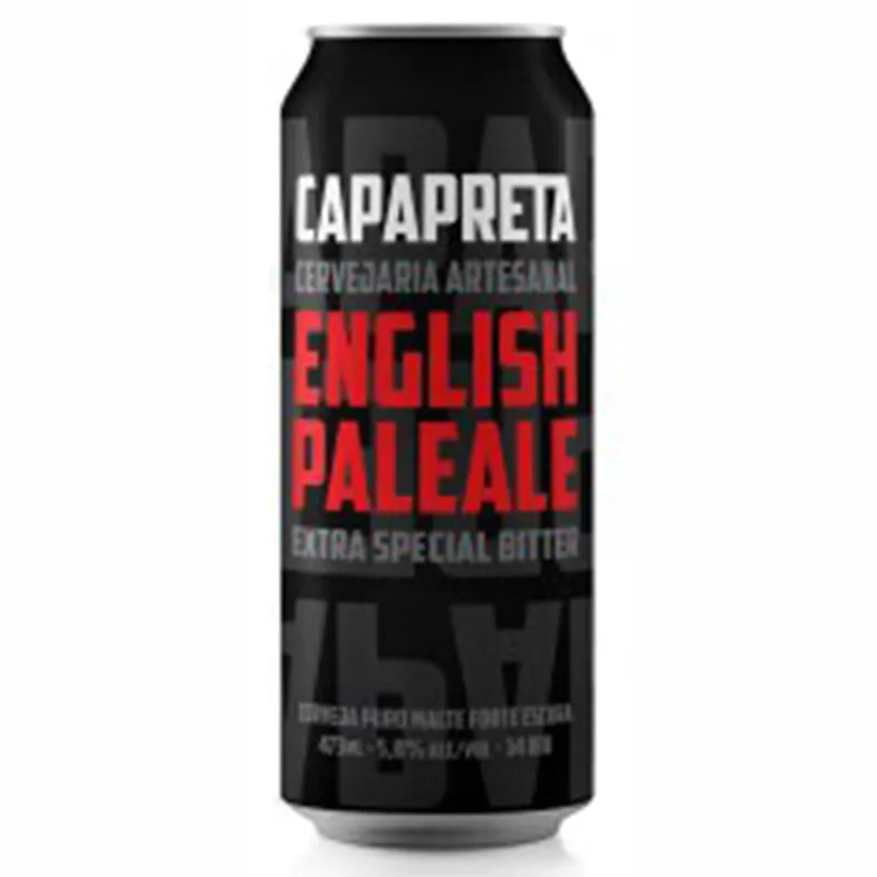 Cerveja Capa Preta English Pale Ale 473ml