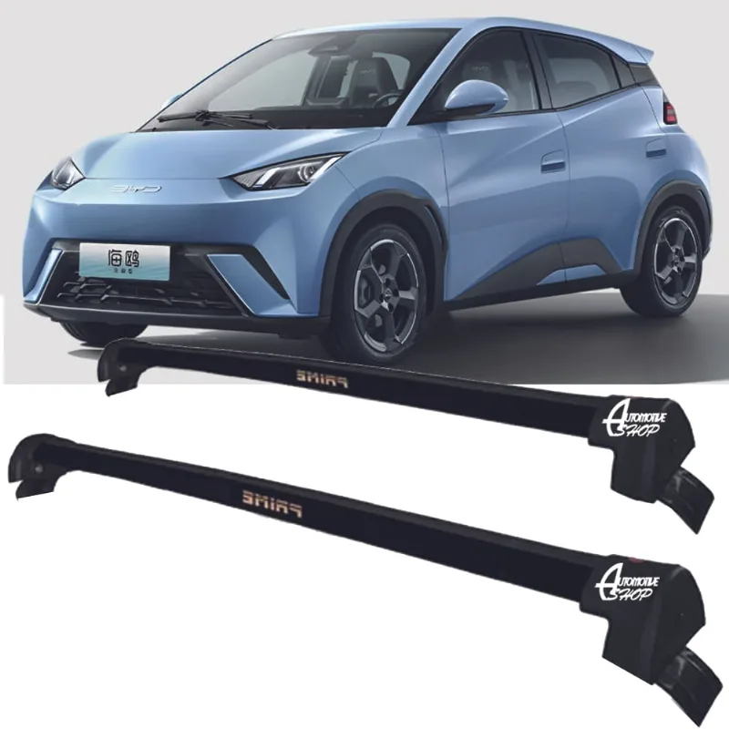 Rack Teto Aluminio Prime Byd Dolphin Mini Preto Pr228
