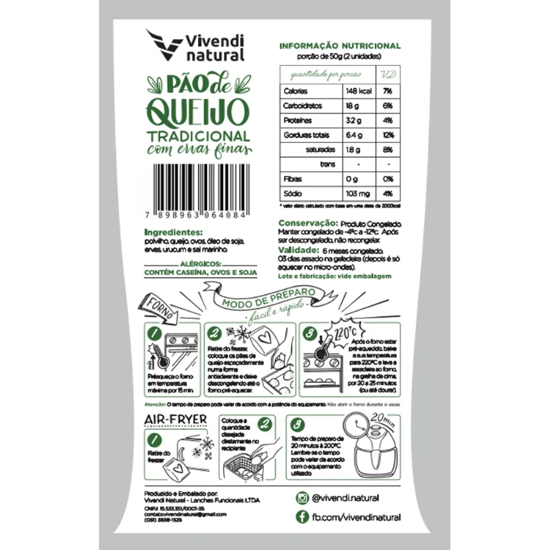 PAO QJO VIVENDI 400G ERV