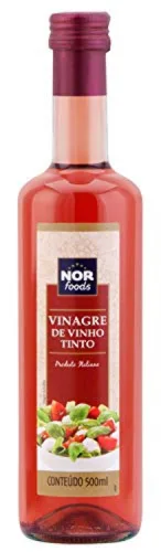VINAGRE DE VINHO TINTO NOR FOODS 500ML - NOR FOODS