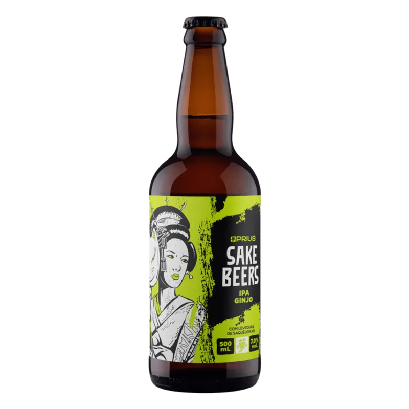 Cerveja Sake Prius Ipa Ginjo Garrafa 500ml