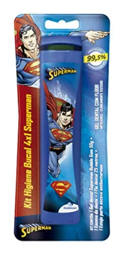 Kit Hig.bucal Neutrocare 4x1 Superman - NEUTROCARE