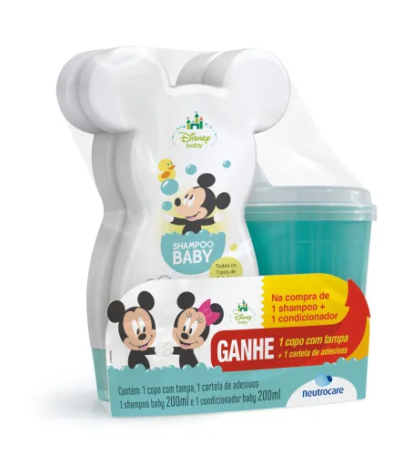 KIT SH COND DISNEY BABY 200ML GTS COPO - DISNEY BABY