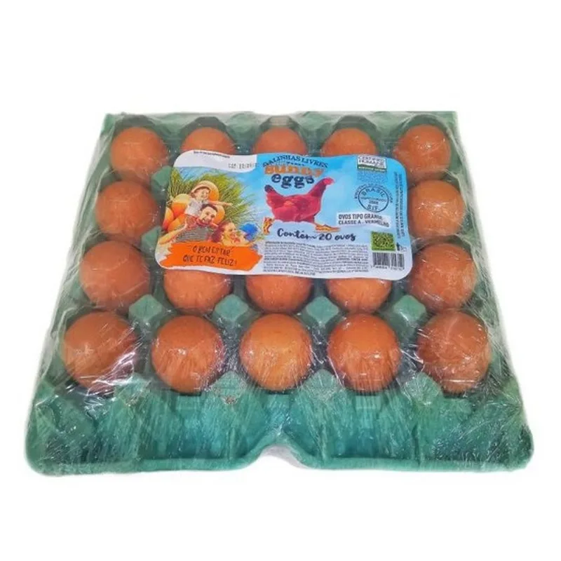 Ovos Vermelhos Grande Pet Sunny Eggs 20 Unidades