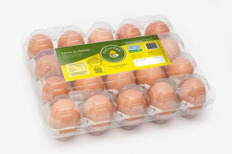 Ovos Natural Egg Livre de Gaiola com 20Unidades - Natural Egg - Hortifruti