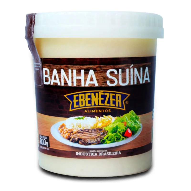 Banha Suína Ebenezer Premium 800g