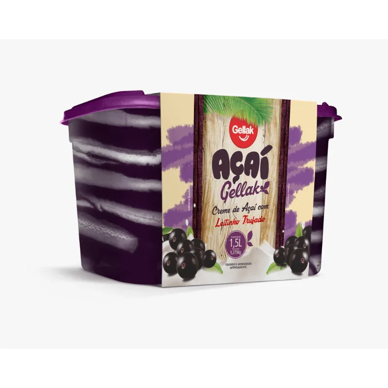 ACAI GELLAK COM LEITE NI
