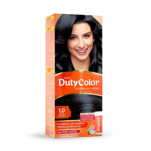T DUTY COLOR 1 0 PRETO AZULADO - PRETO
