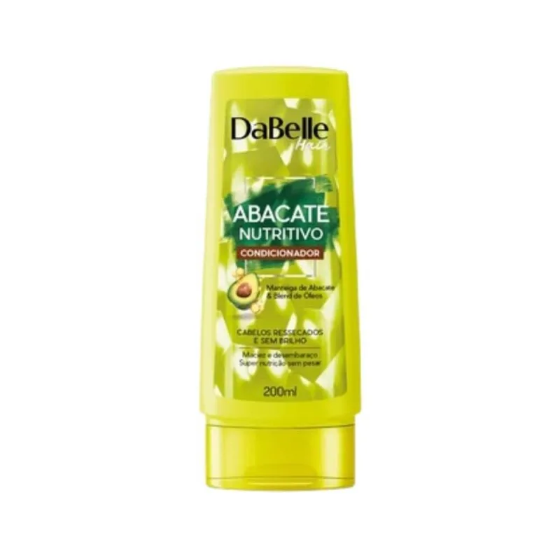 CONDICIONADOR DABELLE 200ML ABACATE - Não Informado - Higiene E Perfumaria
