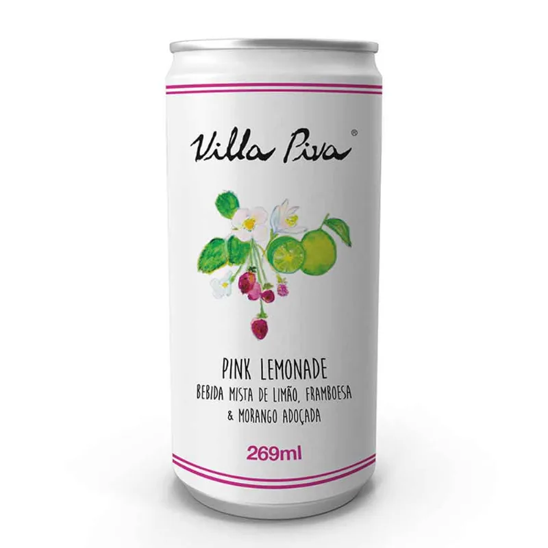 Bebida Mista Pink Lemonade Villa Piva 269ml